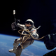 Illustration for article titled 50 Years Ago, Ed White Became The First American To Walk In Space